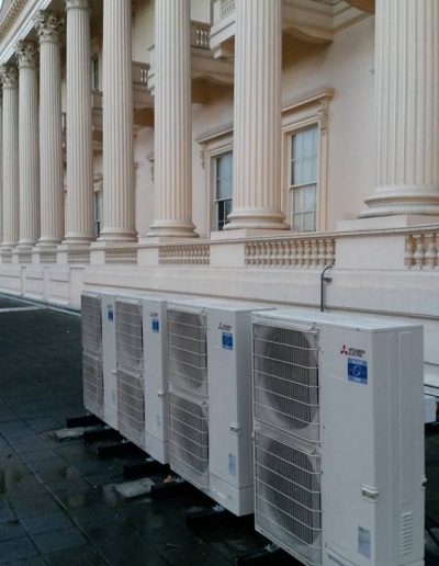 We supply air conditioning to commercial premises in London